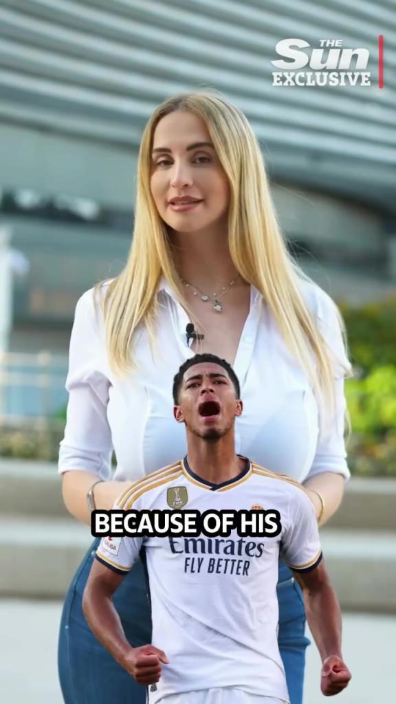 WTF！根本聽不清這皇馬女主持講啥，這身材真的很吸引眼球